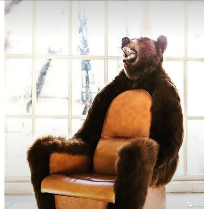 Кресло-медведь