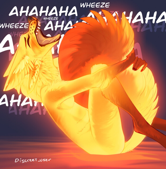 *странные лисьи звуки*