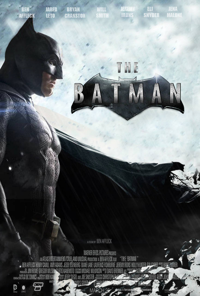 Ben Affleck's Batman Movie Poster , DC Comics,  