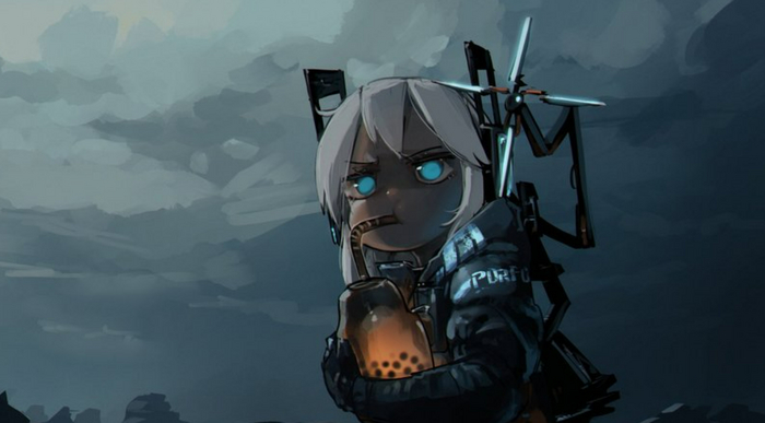  , , Anime Art, , Death Stranding, Game Art, Porforever