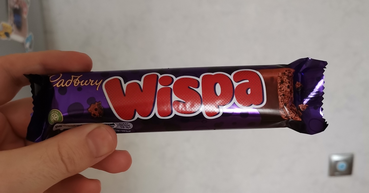 Батончик wispa фото