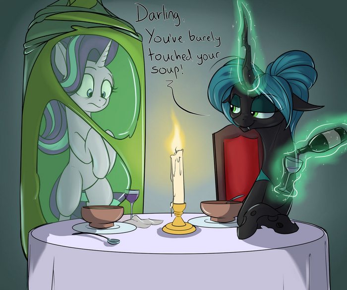 ,      ! My Little Pony, Queen Chrysalis, Starlight Glimmer, Rocket-lawnchair