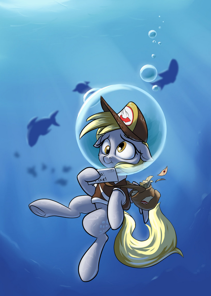   My Little Pony, Derpy Hooves, Rocket-lawnchair