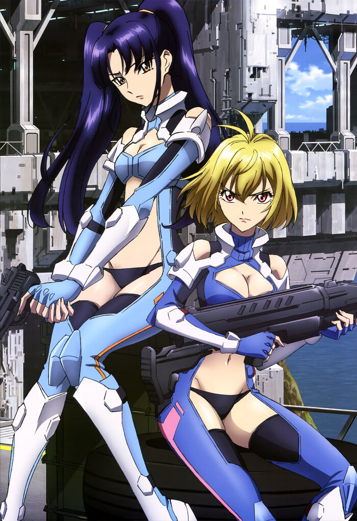    Anime Art, , , , Nyantype, Cross Ange, Angelise, Bodysuit, , , 