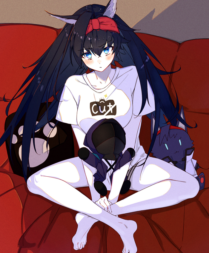 Arknights operators , Anime Art, Arknights, Texas (Arknights), Hibiscus, Blaze, Gravel, Beeswax, Hoshiguma, Dusk (Arknights), Angelina (Arknights), , Animal Ears