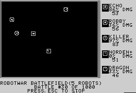 #58 Обзор Robotwar (1981) Обзор, Видеоигра, Ретро-игры, Robotwars, Искусственный интеллект, NPC, Длиннопост