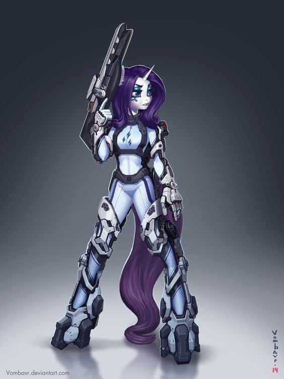    My Little Pony, Ponyart, Rarity, , Vombavr