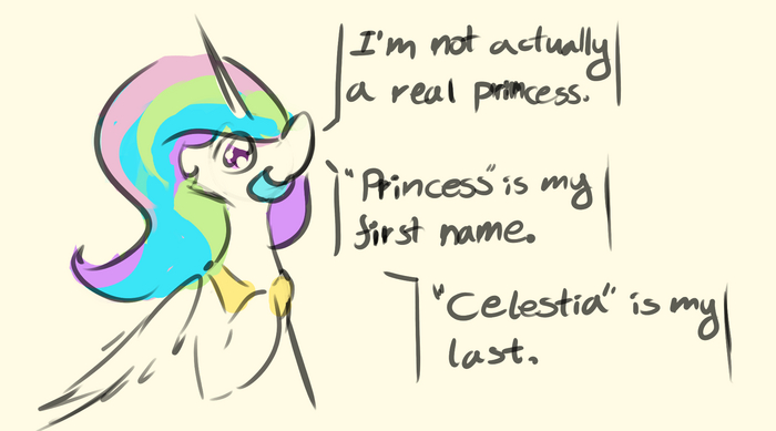        My Little Pony, Princess Celestia, Manicpanda