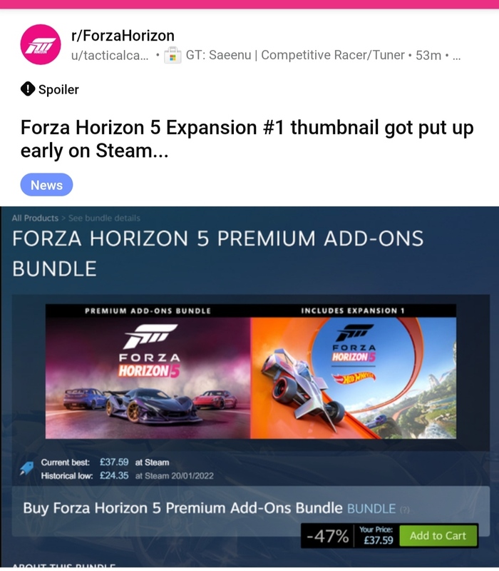   DLC  Forza Horizon 5 , Forza Horizon 5, Forza Horizon, Xbox, Steam