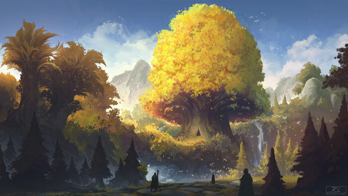 Forest , ArtStation, , , , , 