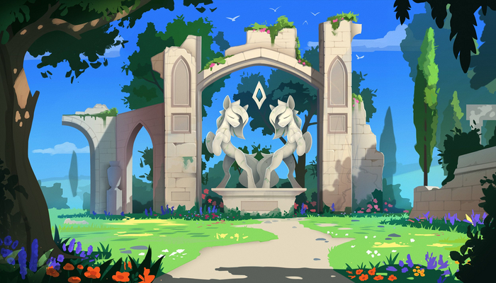 Очередные руины