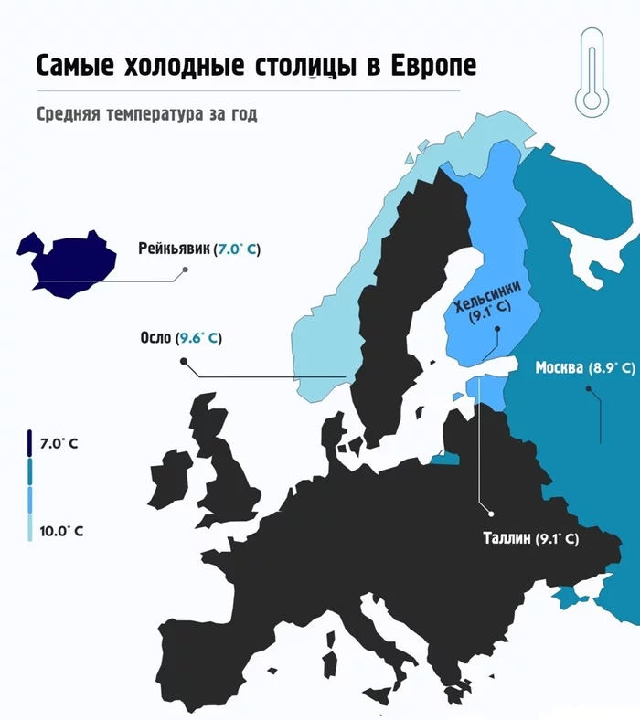 Холодные страны. Самая холодная столица Европы. Рейкьявик самая холодная столица Европы. Температура в столицах Европы. Самая холодная столица Европы в январе.