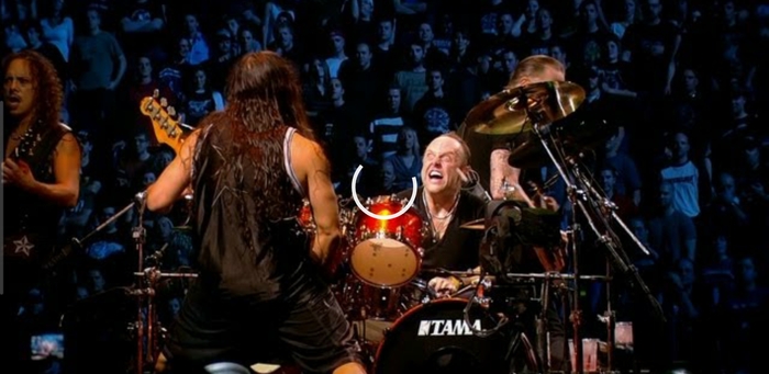 Lars Ulrich Metallica, Скриншот, Стопкадр
