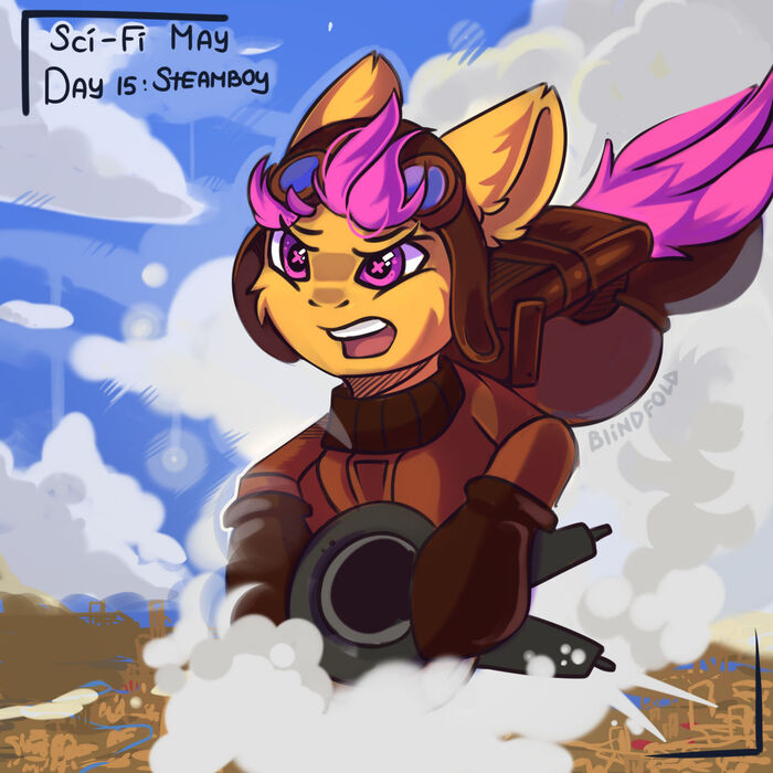     My Little Pony, Ponyart, Scootaloo