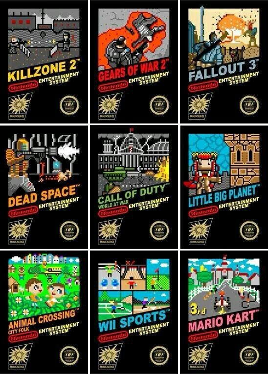    , , , Dead Space, Killzone, Call of Duty, Fallout, Mario Kart,  