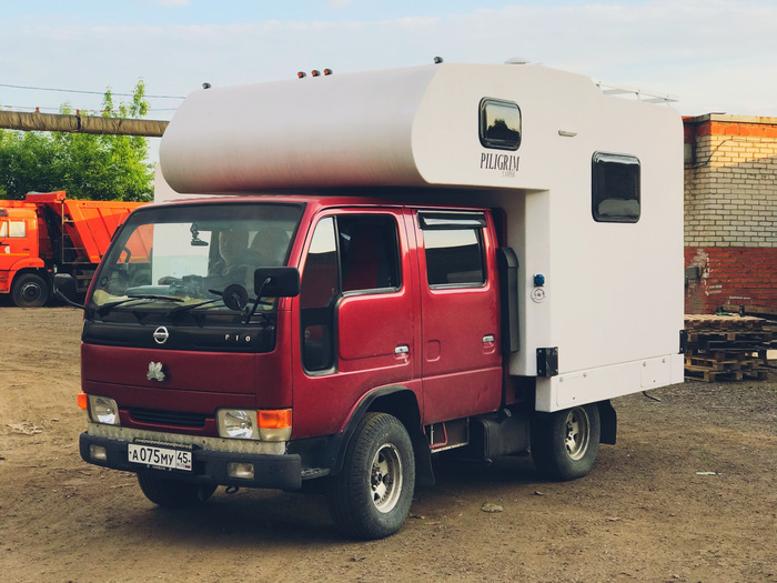 Жилой модуль Piligrim Camper 400P для японского грузовичка Пилигрим, Дом на колесах, Автопутешествие, Видео, YouTube, Длиннопост