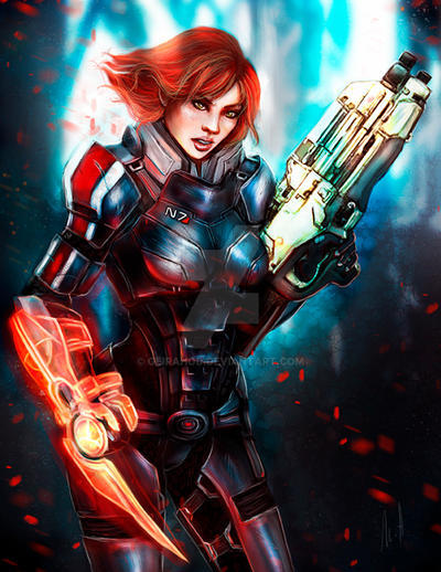 Commander Shepard Mass Effect, , 