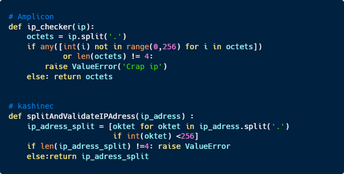 Учимся писать чистый код на Python: разбор задания к S1E1 | Пикабу