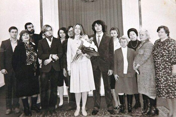 Виктор Цой и Марианна Родованская