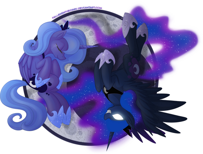    My Little Pony, Ponyart, Princess Luna, Nightmare Moon
