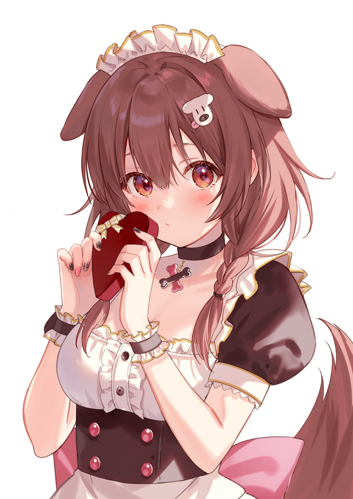 Maid Korone Virtual YouTuber, Hololive, Inugami Korone, , , Anime Art