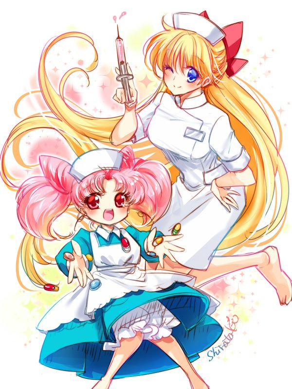    ^_^ Sailor Moon, , Anime Art, Tsukino Chibiusa, Sailor Venus
