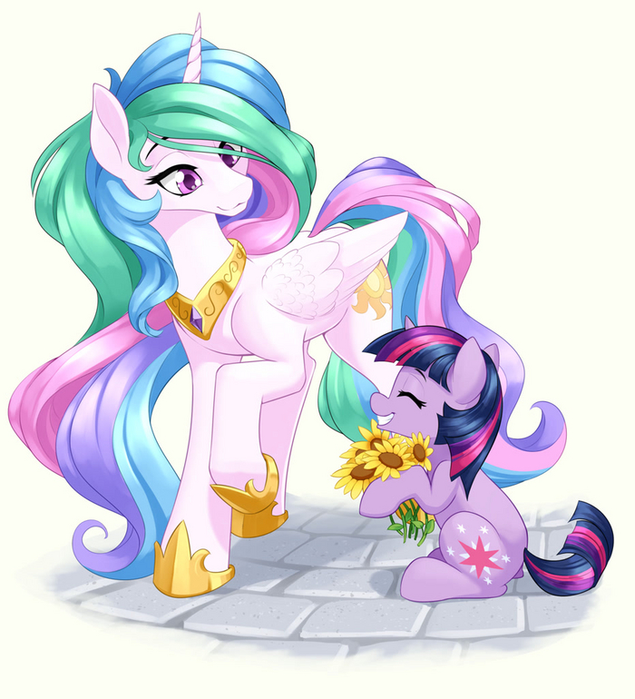  My Little Pony, Twilight Sparkle, Princess Celestia, Dstears
