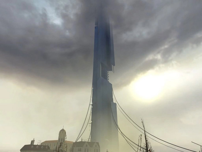  -17 (Half Life 2) 3D , 3D , 3D , Half-life, , City 17, 