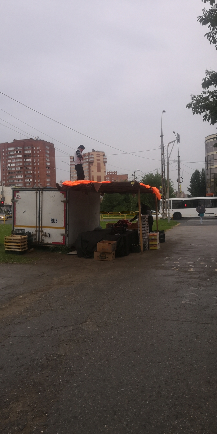 Когда торговец криво заспавнился