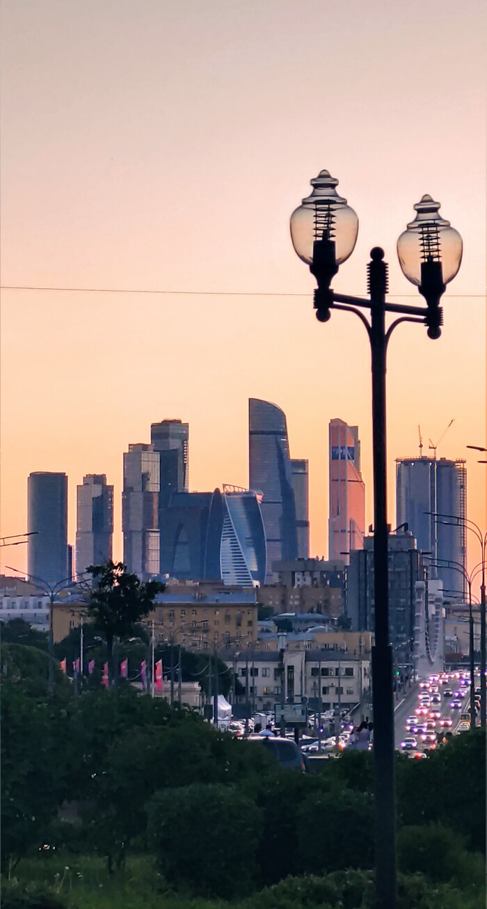 Москва Сити с Октябрьской