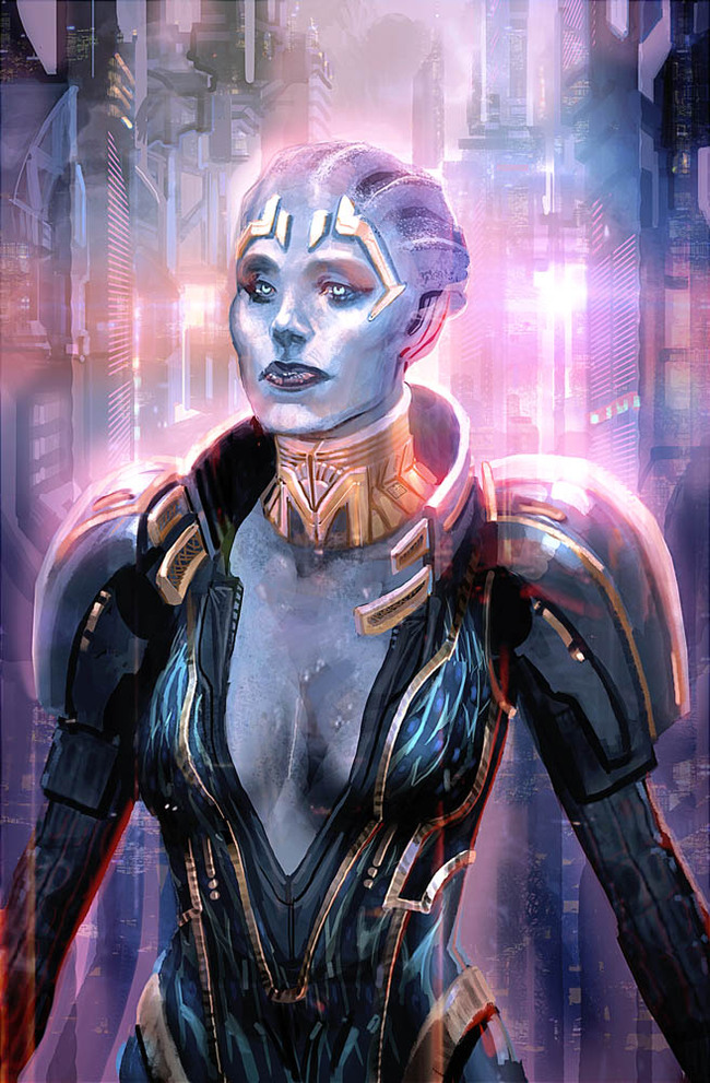 Samara the Mystic Asari Mass Effect, , 