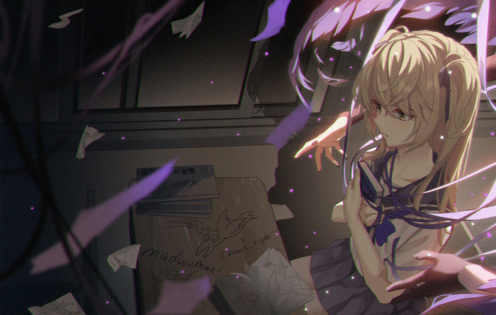  Genshin Impact, Fischl (Genshin Impact), , , , , Anime Art, 