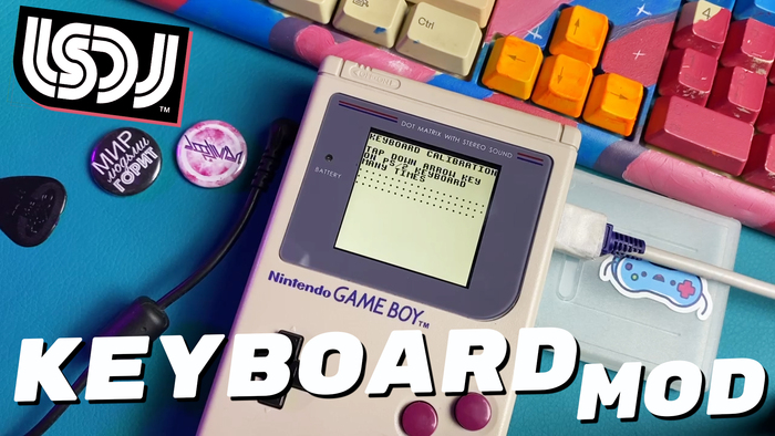 LSDJ KEYBOARD MOD | PS/2   Game Boy 8 , Game Boy Original, , , YouTube