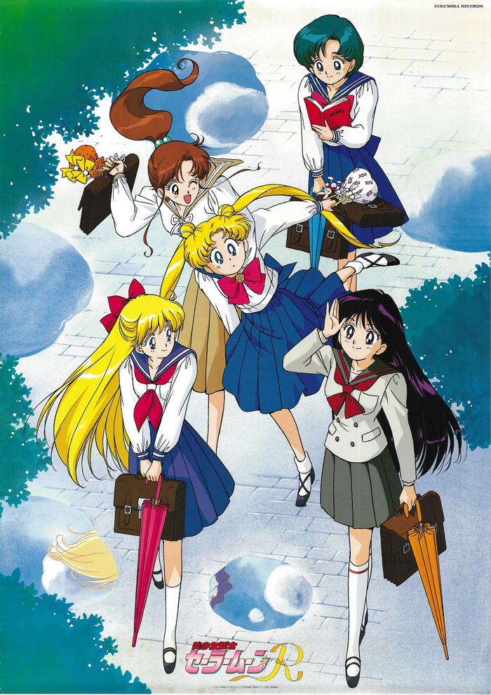   , ! Sailor Moon, , Anime Art, Tsukino Usagi, Sailor Mercury, Sailor Mars, Sailor Jupiter, Sailor Venus
