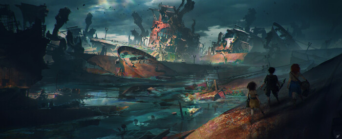 Forbidden places , ArtStation, , , 