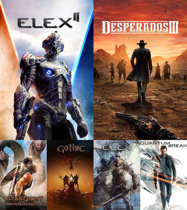  ELEX II, Desperados III     Steamgifts, Steam, ,  , 
