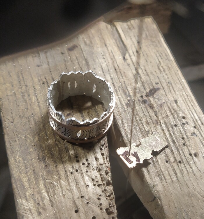 На заборе написано) Ювелирное дело, Украшение, Ювелирные изделия, Ювелир, Серебро, Подарки, Длиннопост, Кольцо