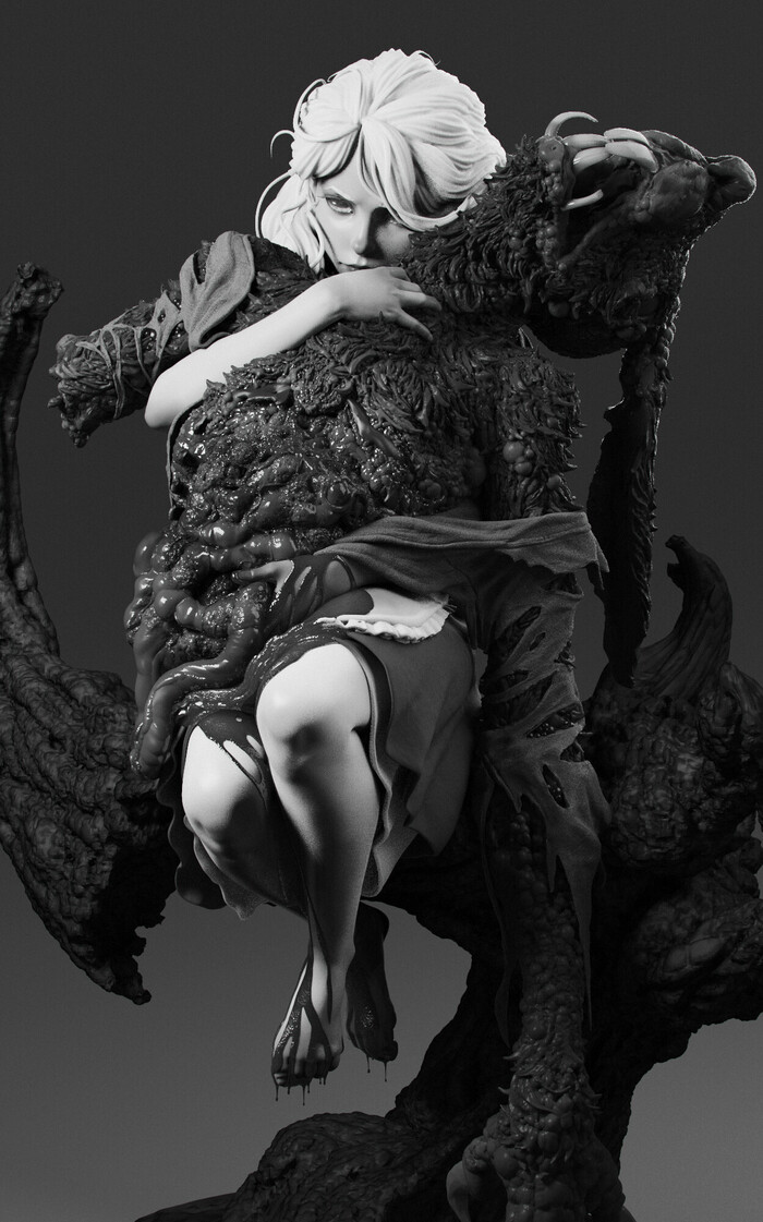 BLACK , ArtStation, , , , , Akira,    , , 3D, 