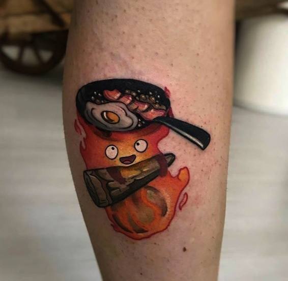 Няшная подборка тату по Хаяо Миядзаки :3