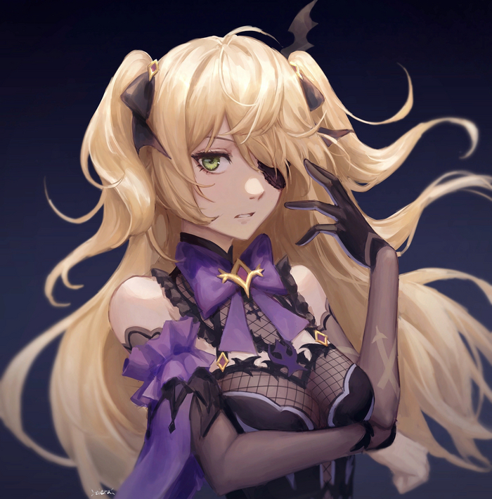  Genshin Impact, Fischl (Genshin Impact), Anime Art, , 