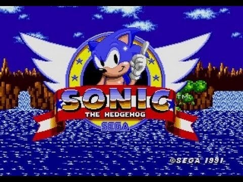 Игры Sega, пост № 21 Ретро-игры, Ностальгия, 90-е, Ежик Соник, Sega, Платформер, Гифка, Длиннопост