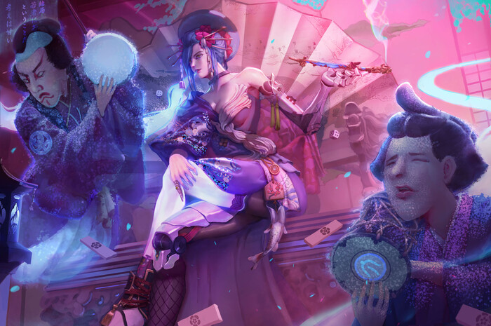Geisha , ArtStation, , , 