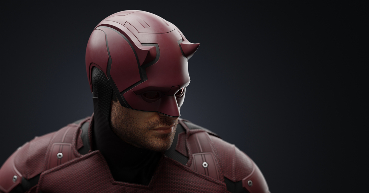 Супер ремейк. Чарли кокс Сорвиголова арт. Марвел арт. Сорвиголова 2022. Daredevil Fan Art.