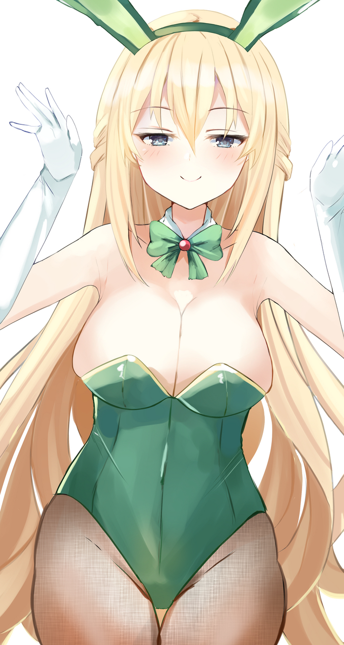 Vert Anime Art, Hyperdimension Neptunia, Neptunia, Vert, Green Heart, 