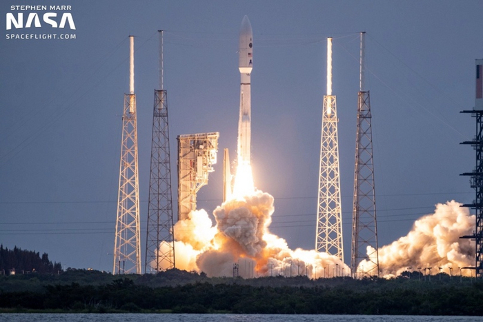 Atlas V запускает два экспериментальных военных спутника в рамках миссии USSF-12. NSF Запуск ракеты, Космонавтика, Космос, Технологии, Военные спутники, Ula, Space Force, Видео, YouTube, Длиннопост