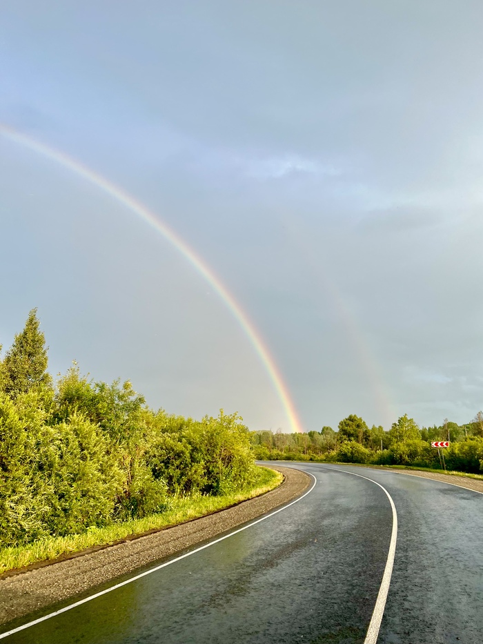 Привет, двойная радуга!