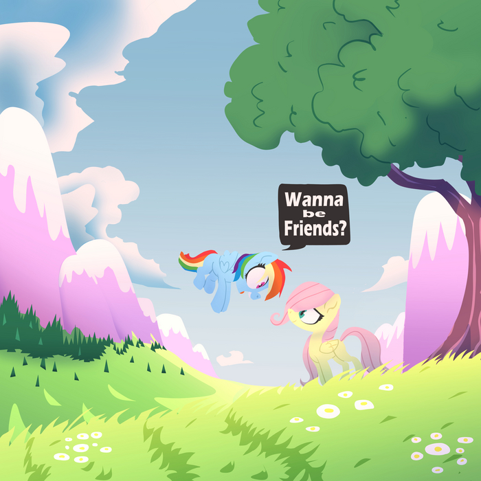  ? My Little Pony, Rainbow Dash, Fluttershy