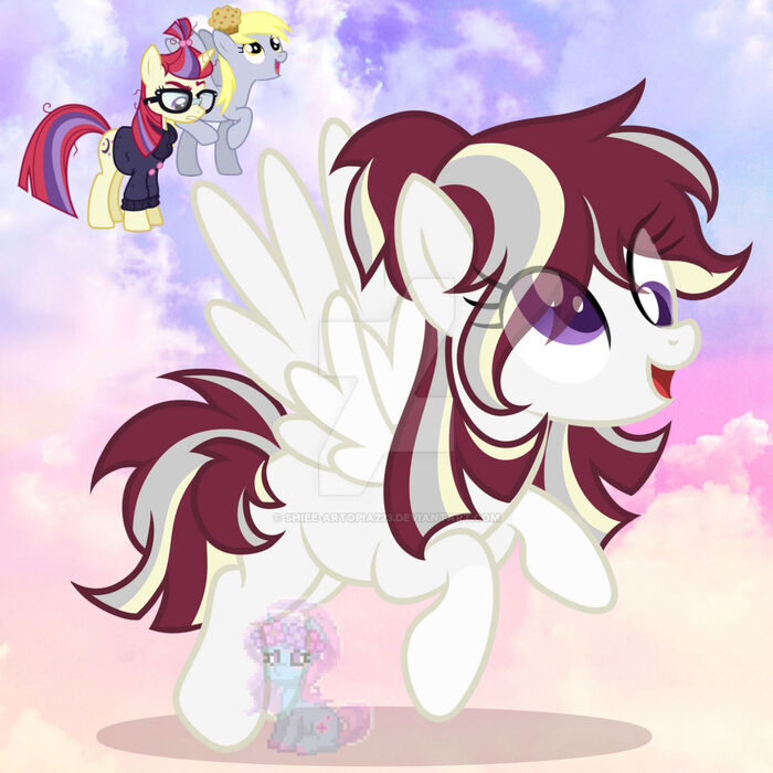 Kuce-Fuzja! My Little Pony, , Moondancer, Derpy Hooves