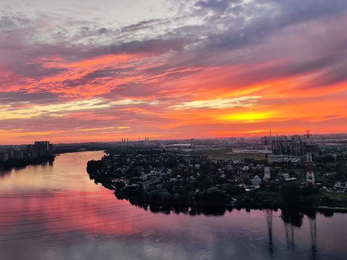 Закаты в Питере