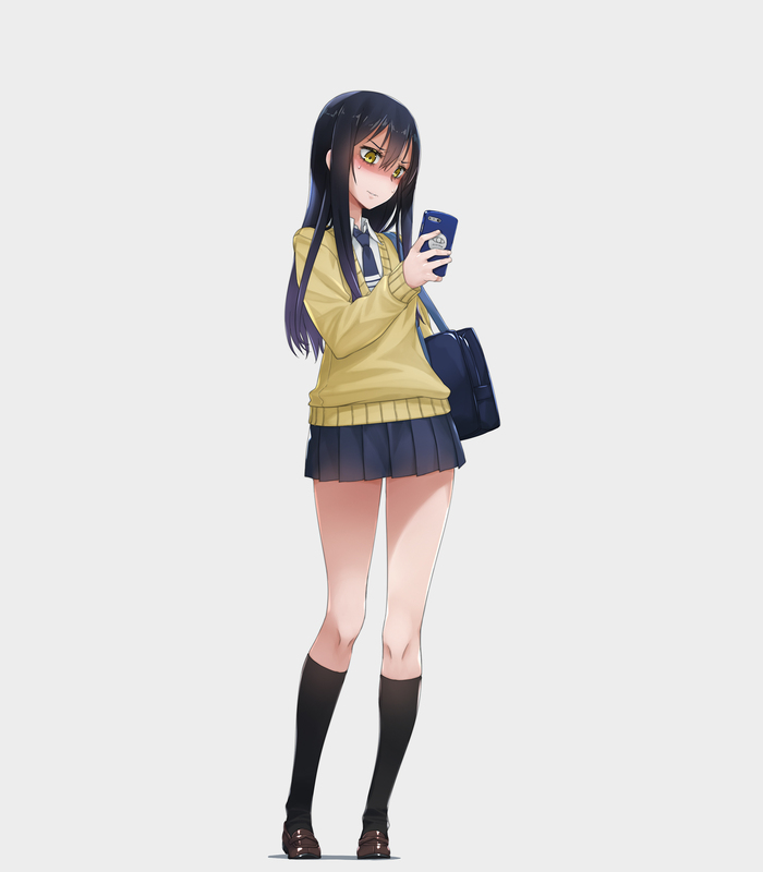 Yotsuya Miko Anime Art, , Miko Yotsuya, Mieruko-chan, 